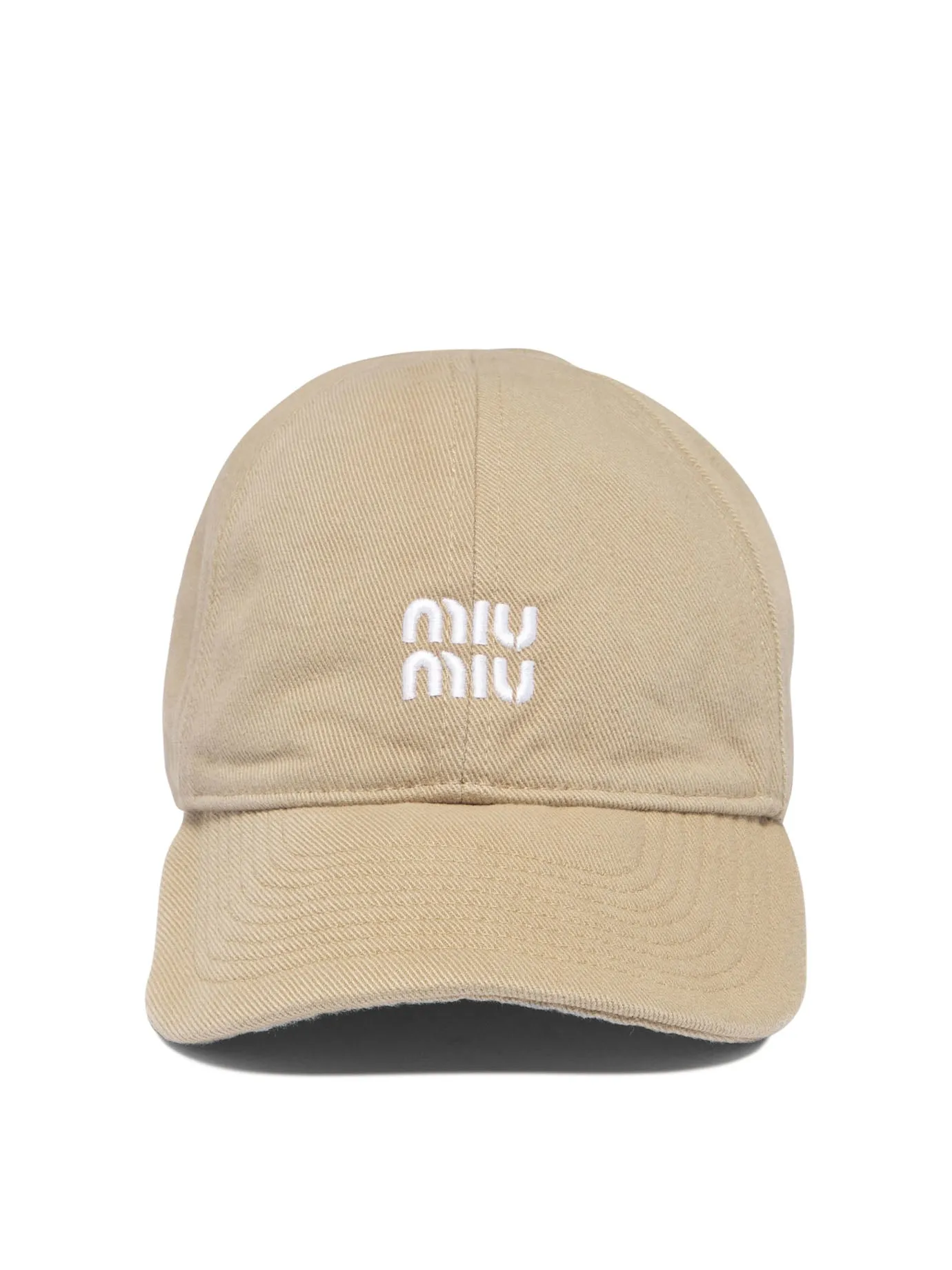 Baseball Cap With Logo Cappelli Beige