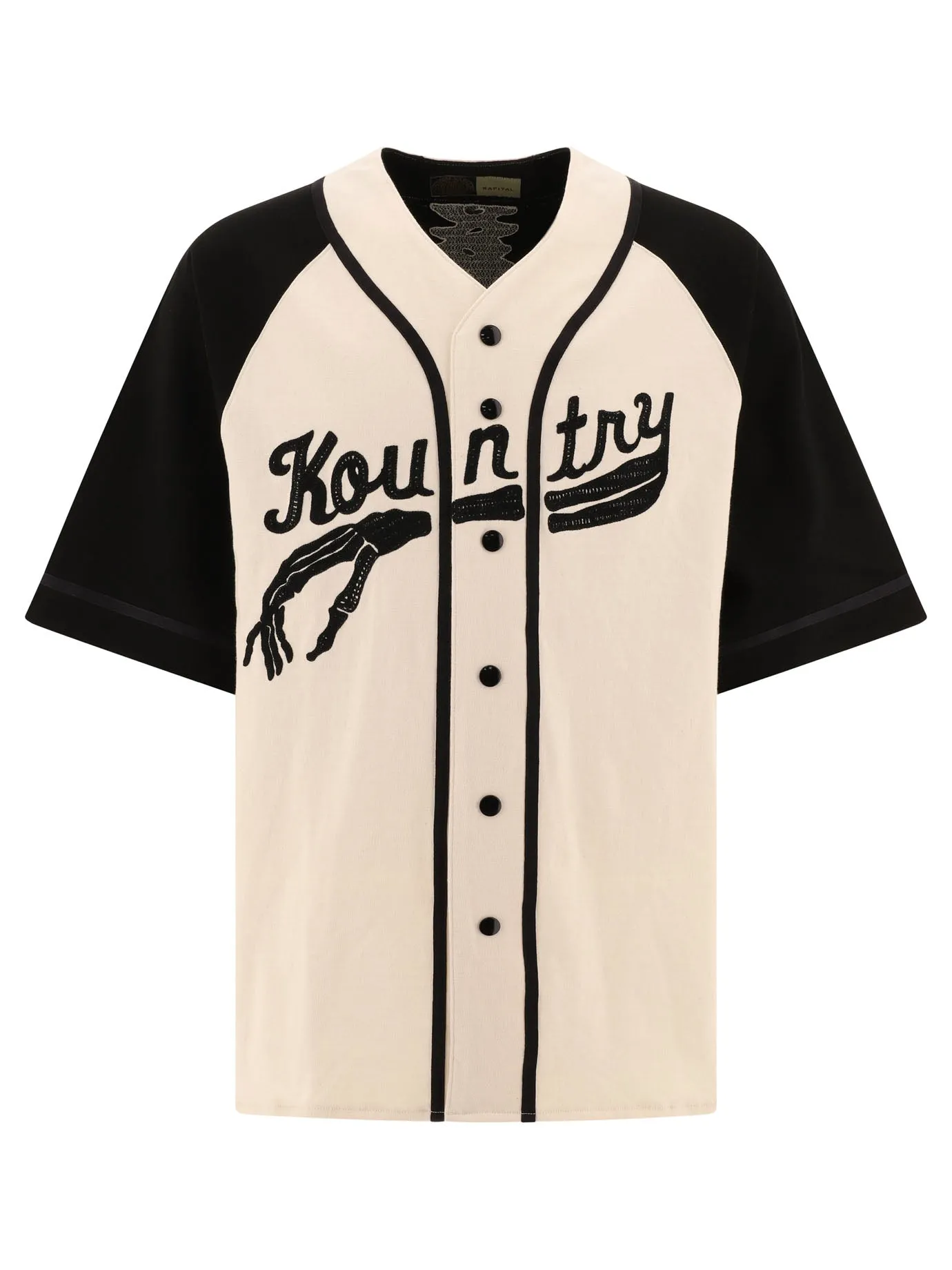 Bone Densed Jersey Baseball Shirts Bianco