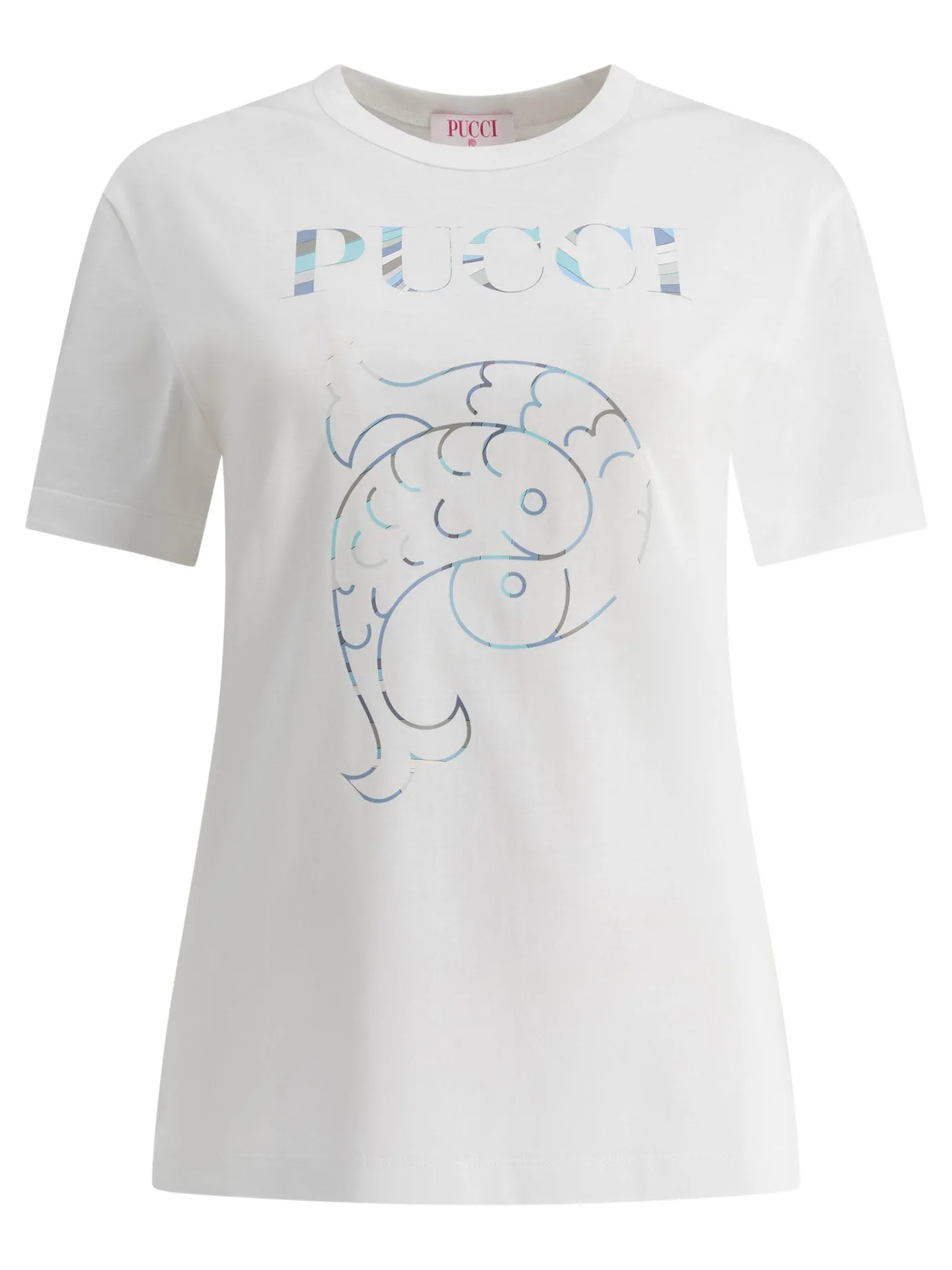 T-Shirt With Logo T-Shirts Bianco