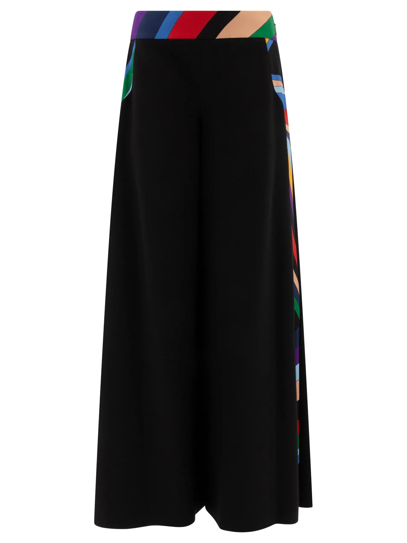 Palazzo Trousers Nero
