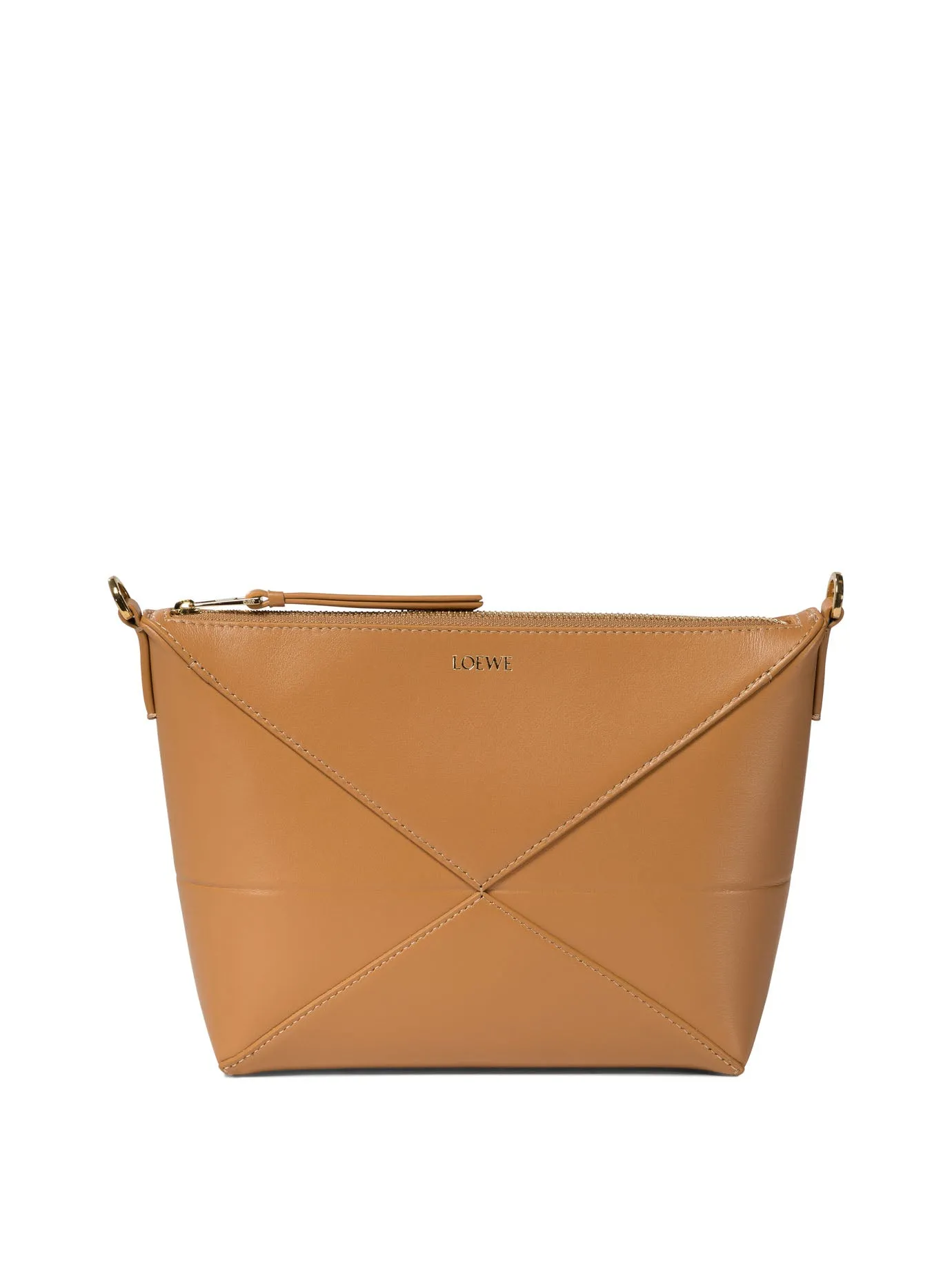 Puzzle Fold Borse A Spalla Beige