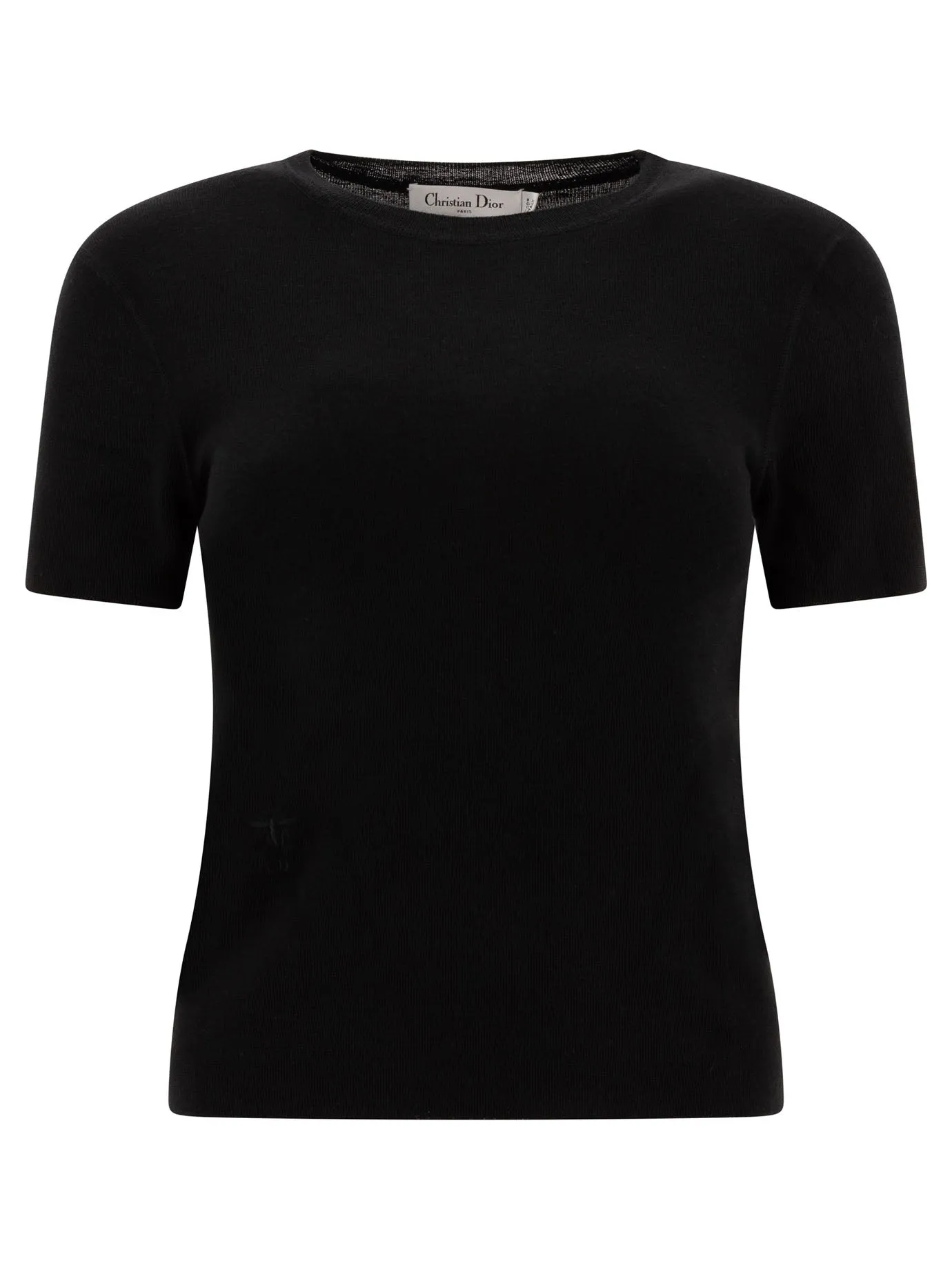 Maglione A Maniche Corte T-Shirts Nero
