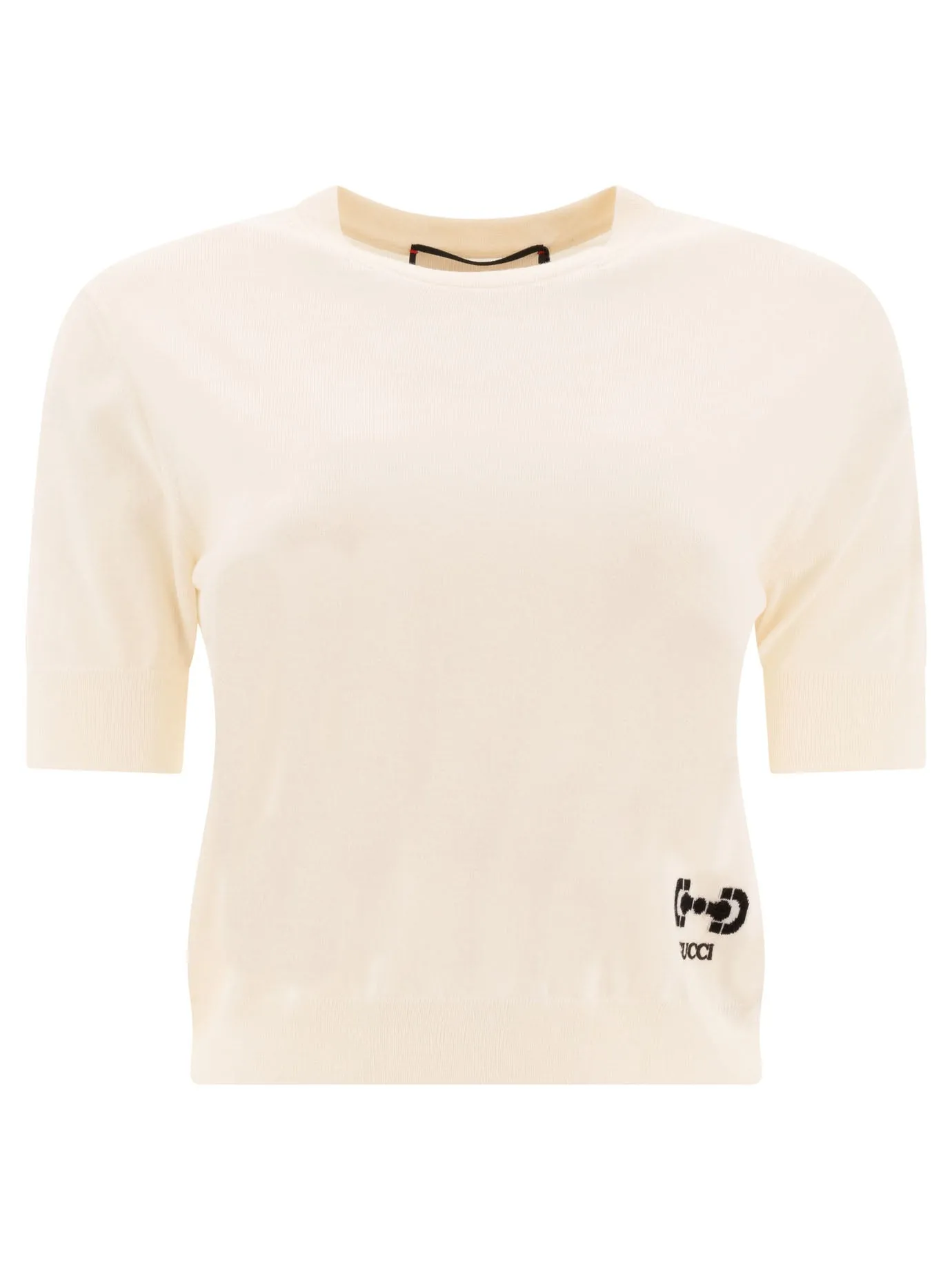 Horsebit T-Shirts Bianco