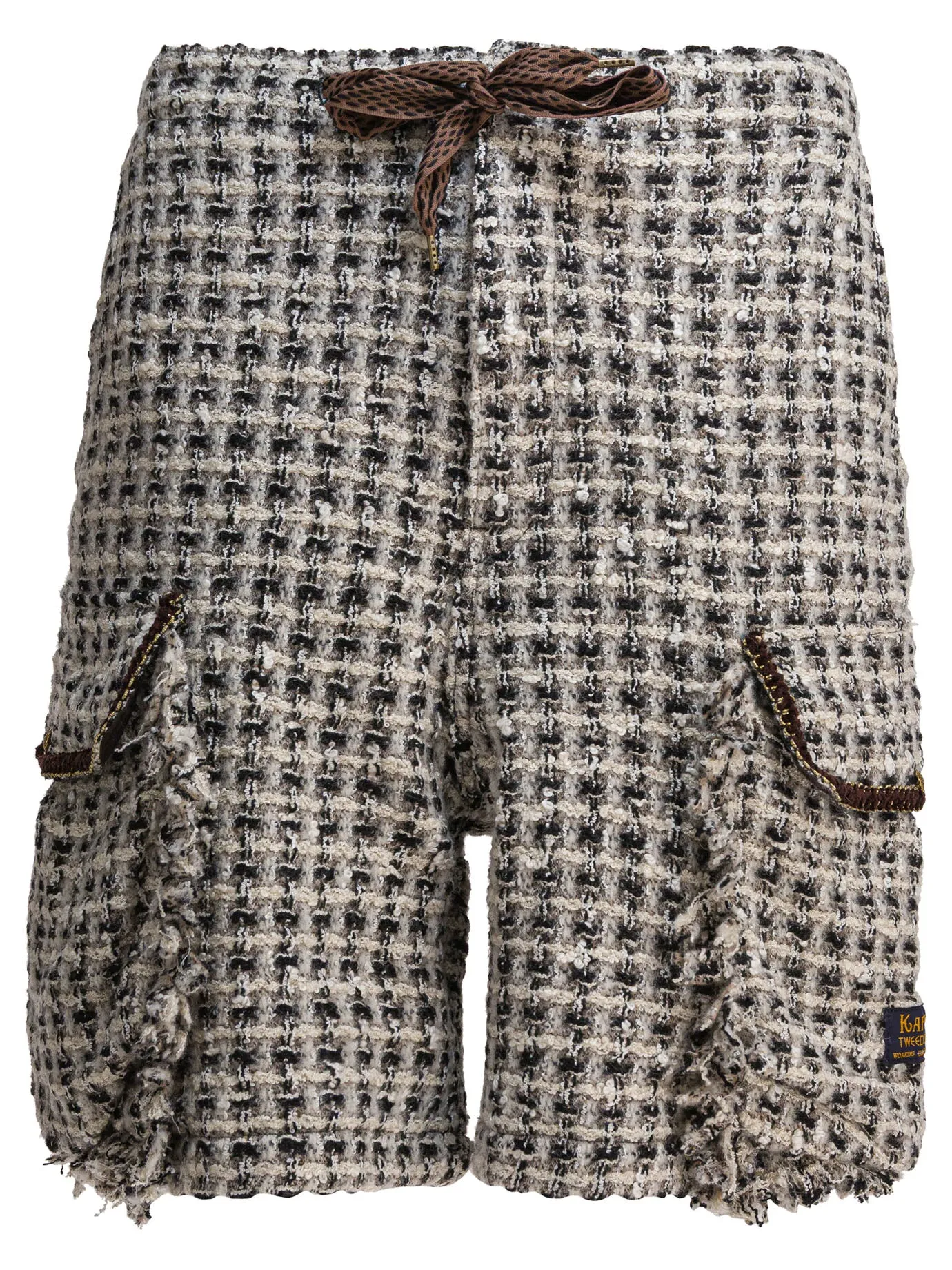 Cargo Shorts Trousers Bianco