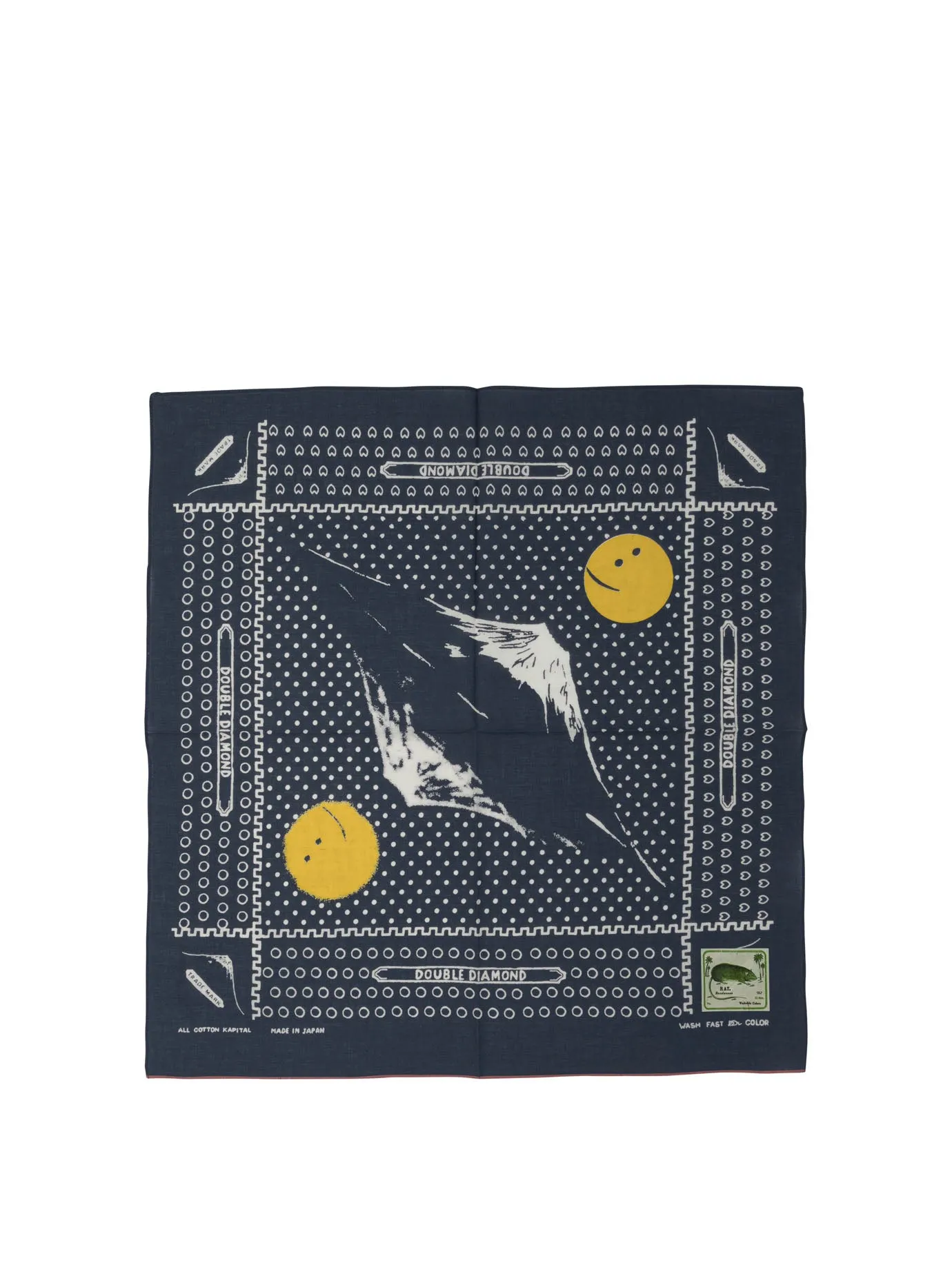 Fastcolor Selvedge Scarves Blu