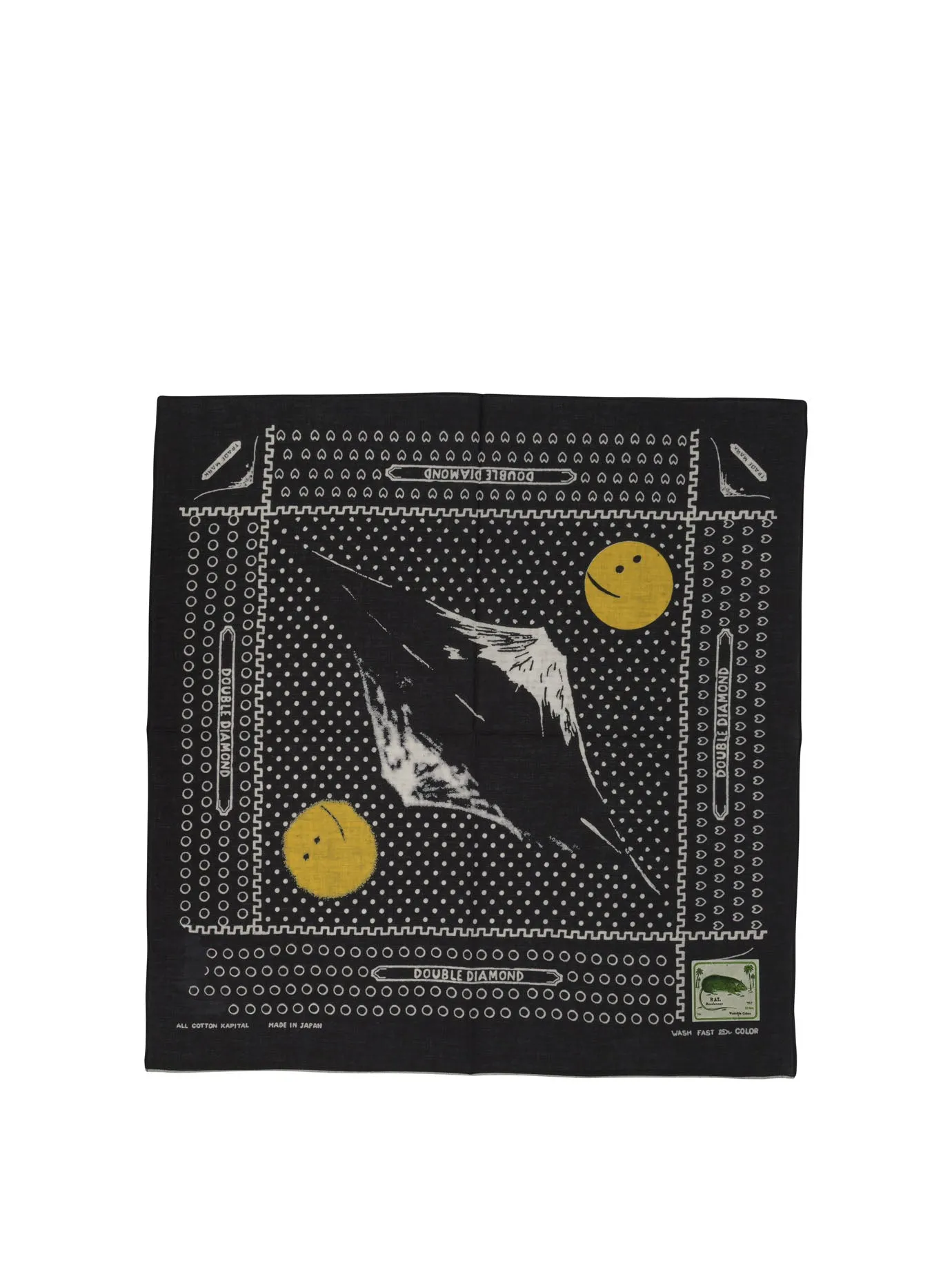 Fastcolor Selvedge Scarves Nero