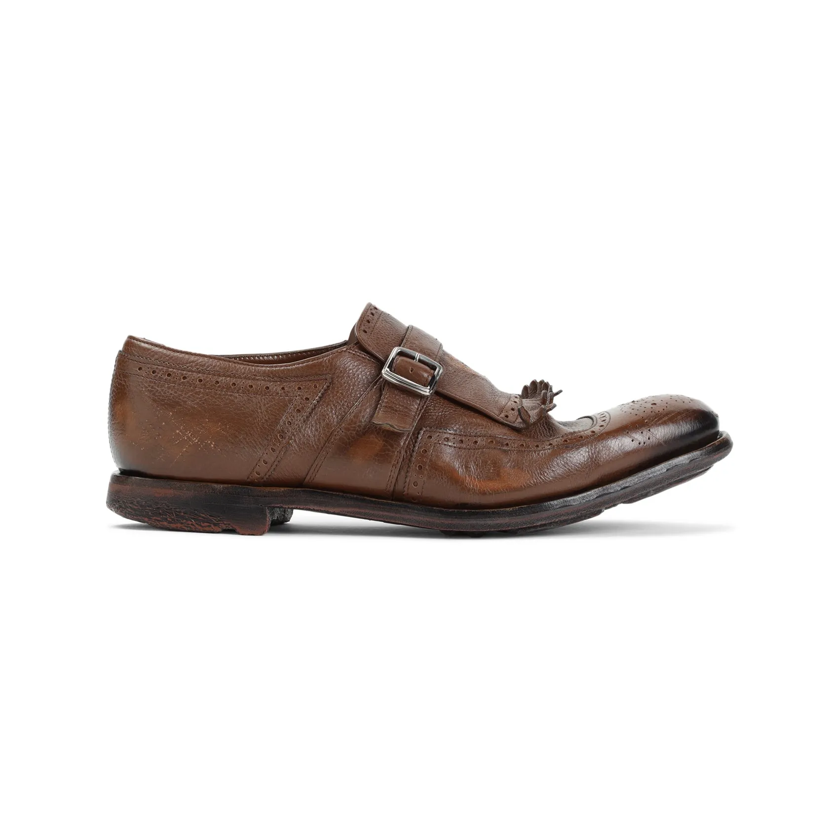 Brown Shanghai Calf Leather Loafers
