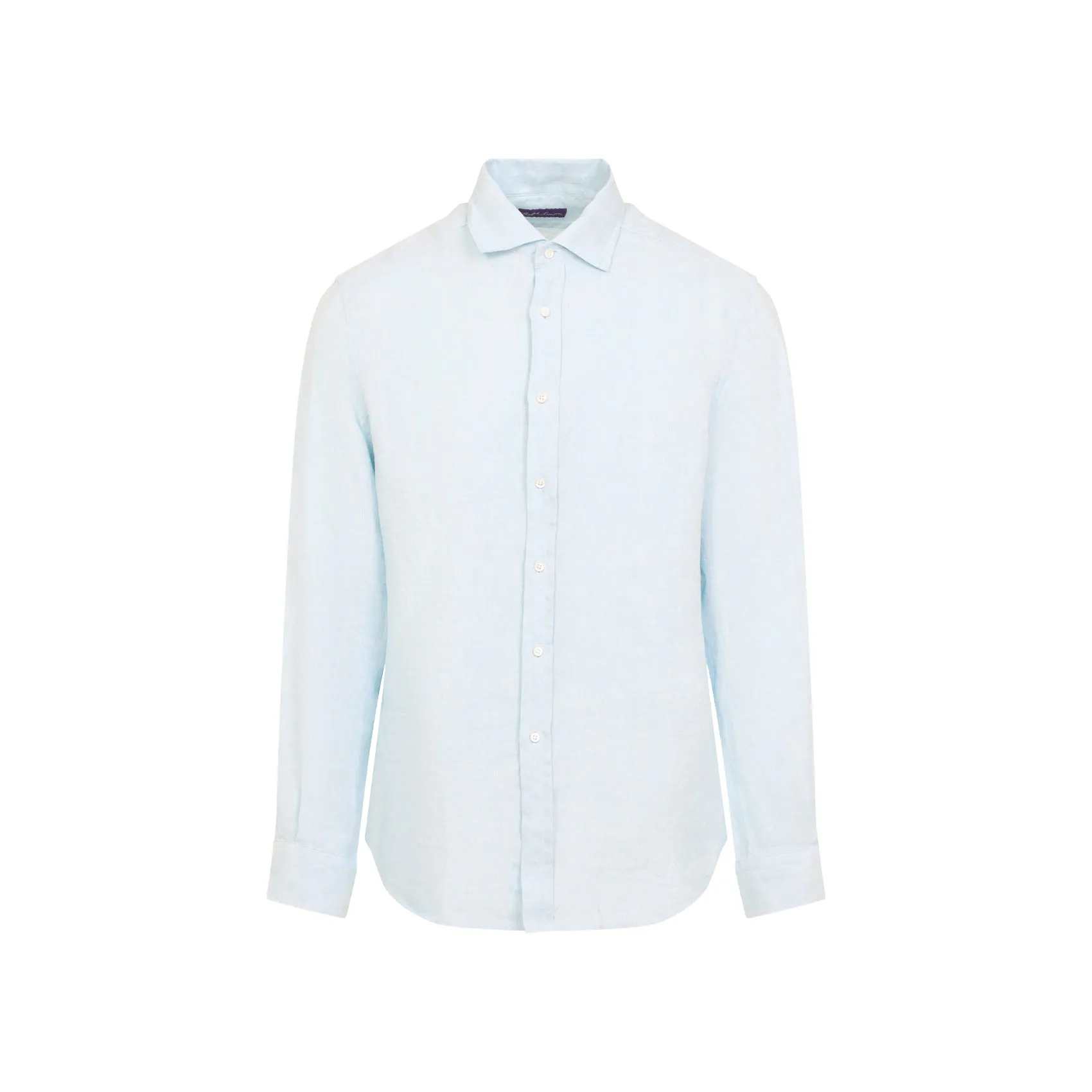 Light Blue Sport Sl Linen Shirt