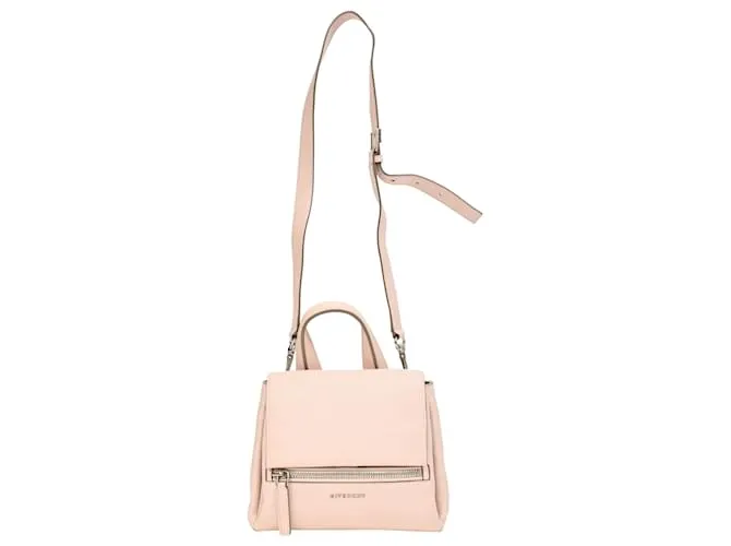 Borsa Pandora Pure Small di Givenchy in pelle rosa Marrone