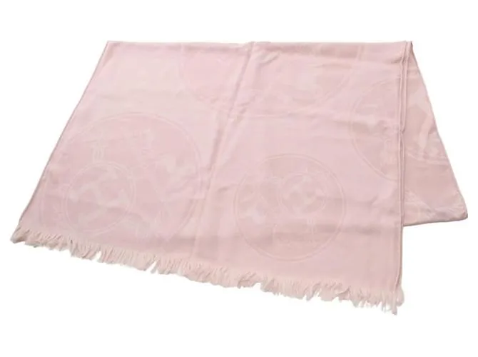 Sciarpa New Libris di Hermès in rosa