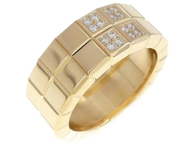 Anello a fascia Ice Cube di Chopard