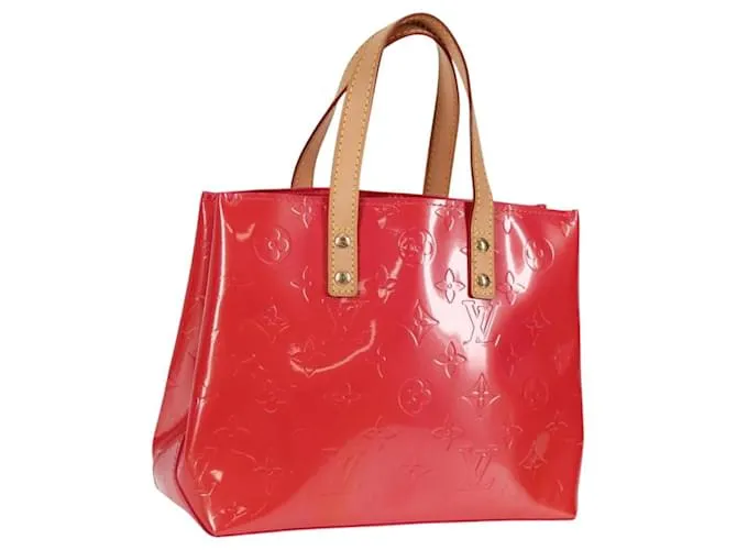 LOUIS VUITTON Monogram Vernis Reade PM Borsa a Mano Fran Boise M9132F Auth 119018AM
