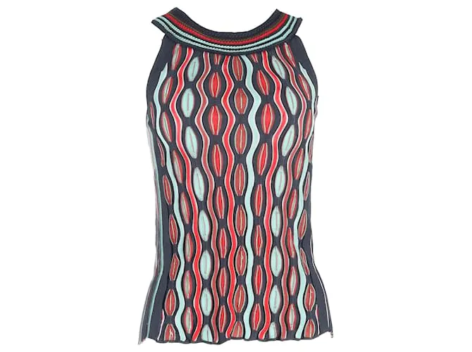 Top in maglia M Missoni in cotone multicolore
