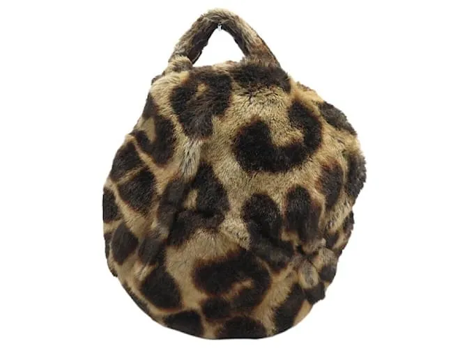 BORSA A MANO VINTAGE VIVIENNE WESTWOOD PELLE SINTETICA LEOPARDO BORSA IN PELLE FINTA Multicolore
