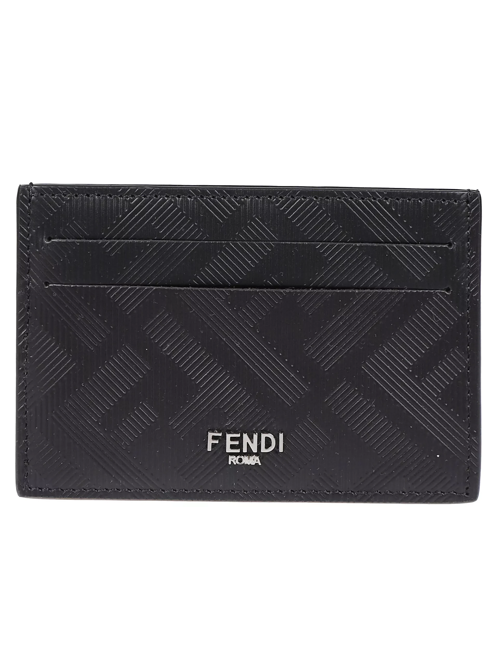 Porta carte di credito slim shadow di Fendi