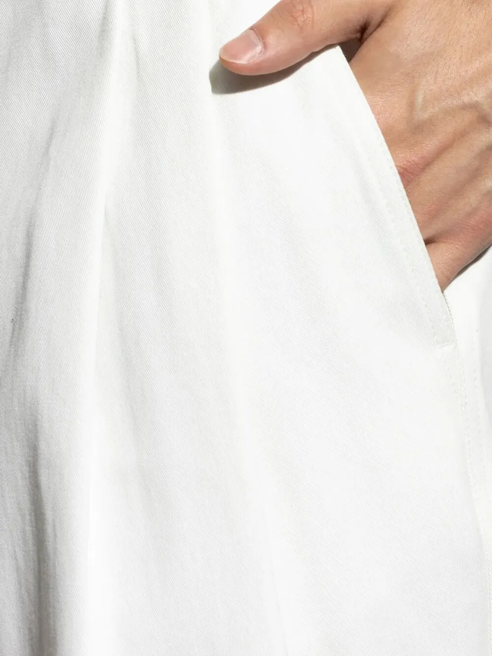 Blue Nylon Down Jacket