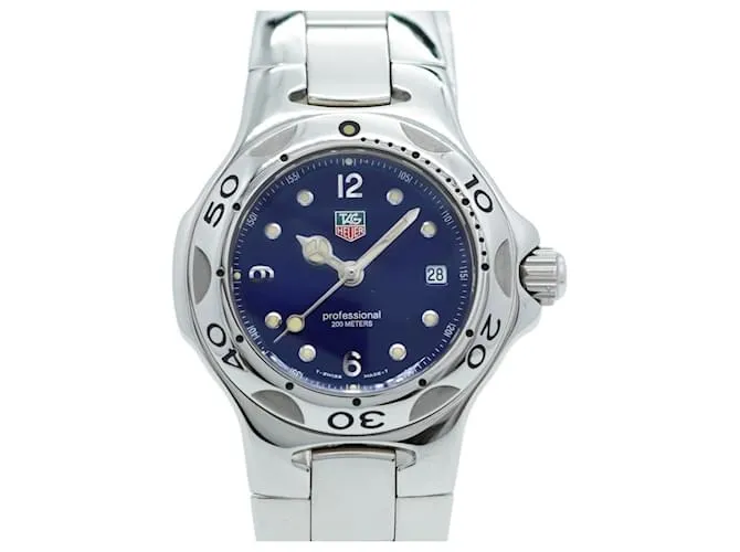 Orologio da Donna TAG Heuer Professionale WL1316 Quadrante Blu