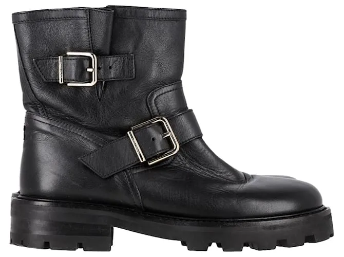 Stivaletti Jimmy Choo Youth II in pelle nera Nero