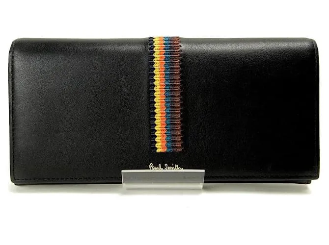 Portafoglio in pelle bifold Paul Smith PSQ033 Nero