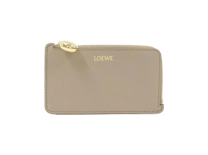 Portafoglio Loewe CANBZ40X01 Beige D'oro