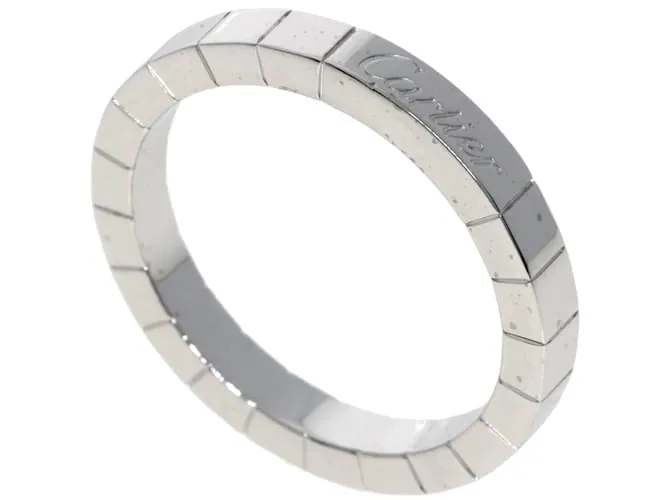 Anello in oro bianco 18K Cartier Lanières