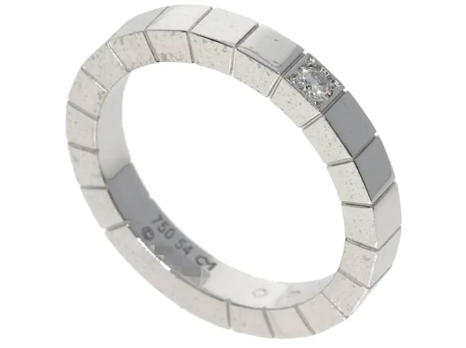 Anello in diamante 1P Lanieres di Cartier Bianco