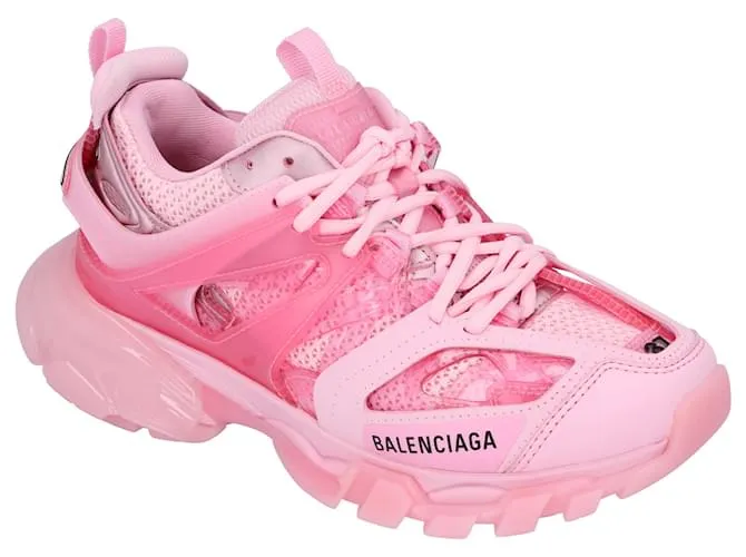 Balenciaga Track Suola Trasparente Rosa