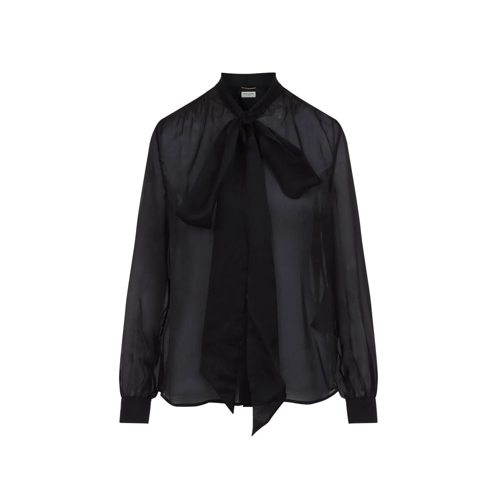 Black Silk Blouse