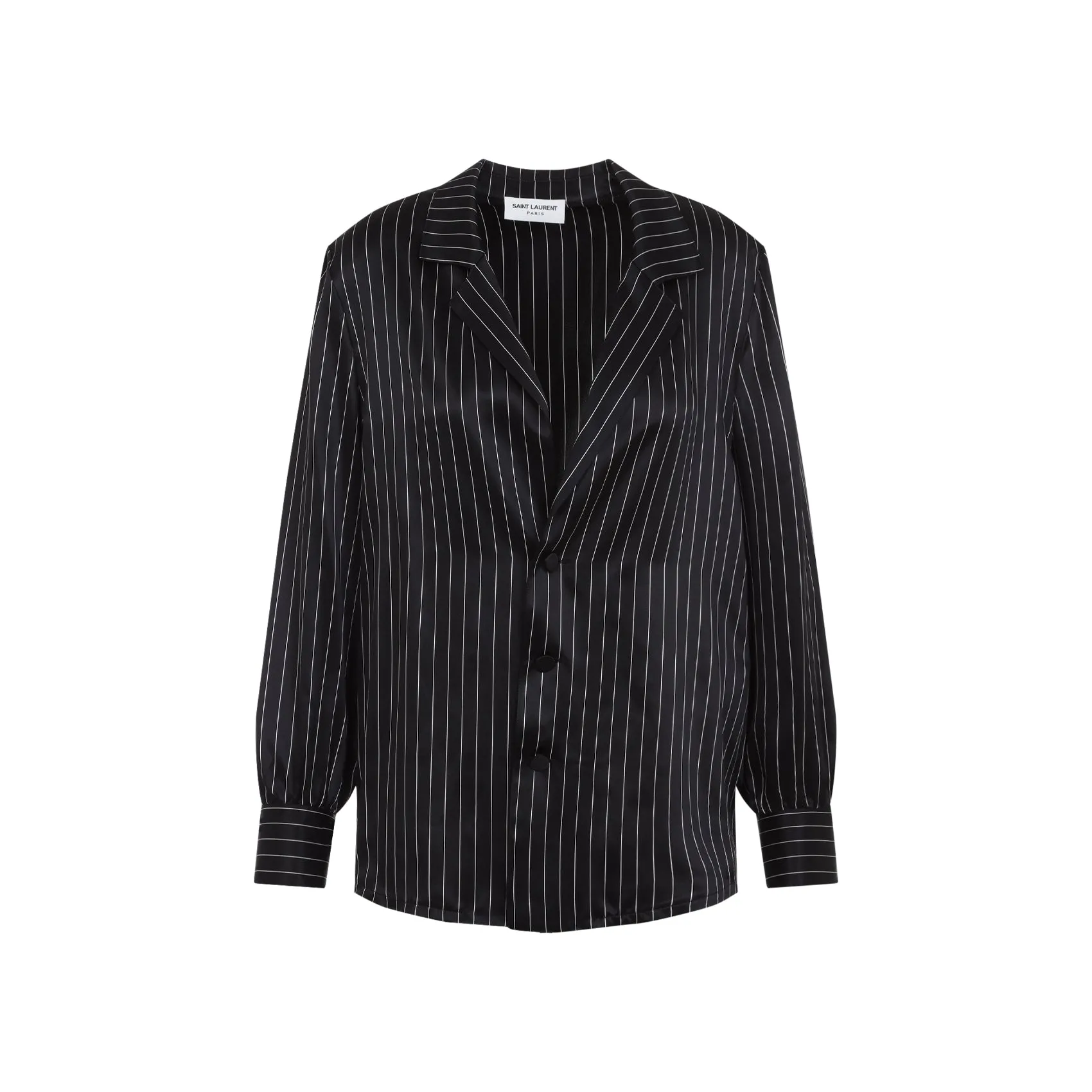 Black Craie Silk Shirt