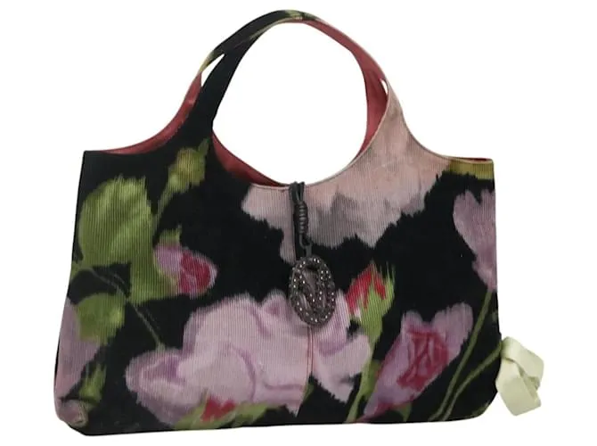 VALENTINO Borsa a mano in suede verde Auth sw1277