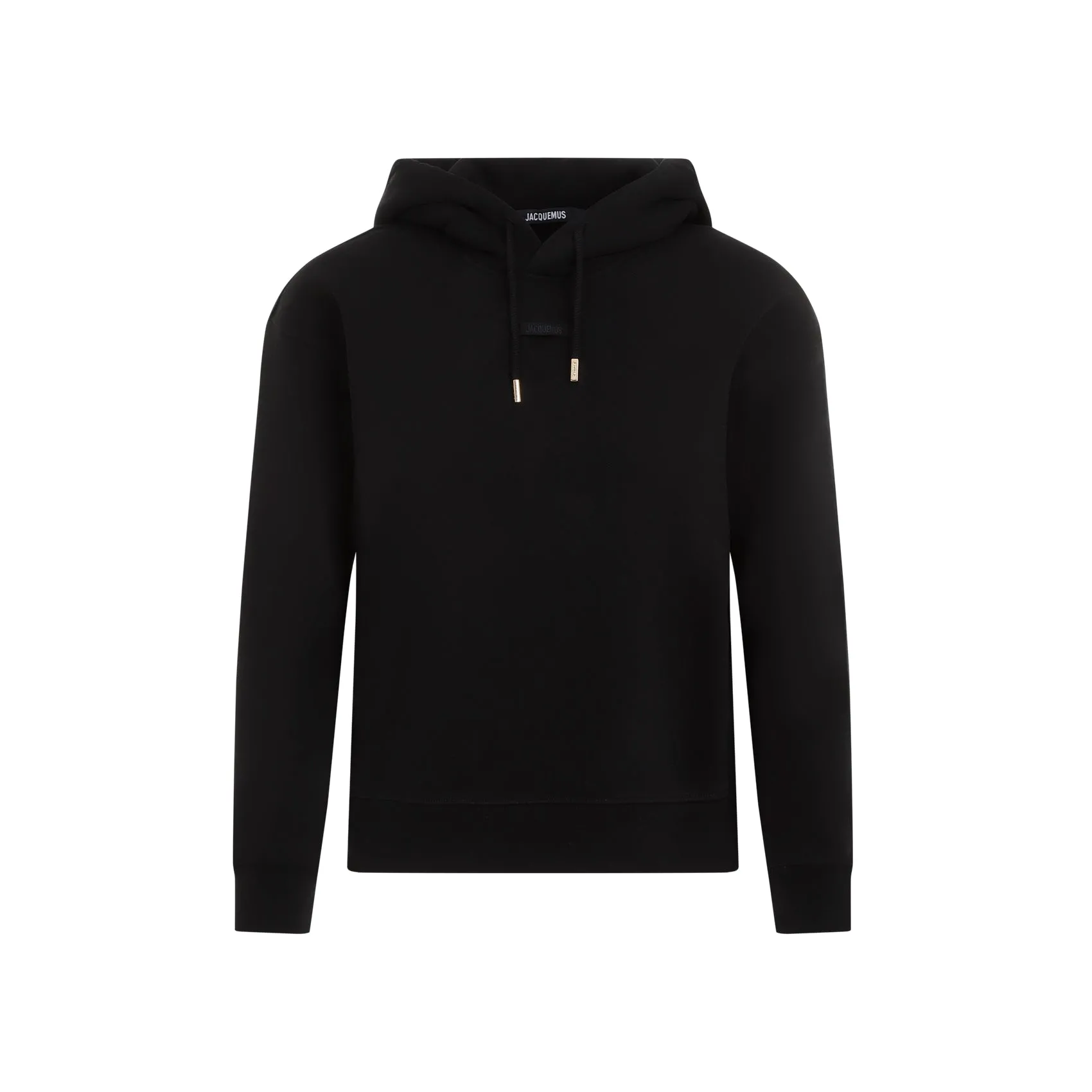 Black Le Hoodie Gros Grain