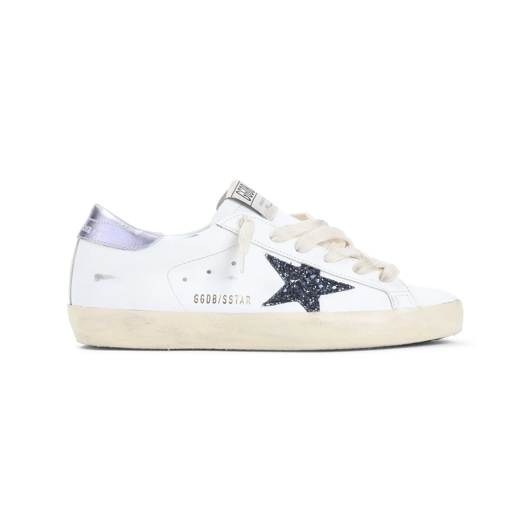 White Cow Leather Superstar Sneakers