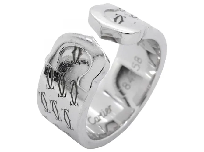 Anello in Oro Bianco Cartier C2 2000 Edizione Limitata
