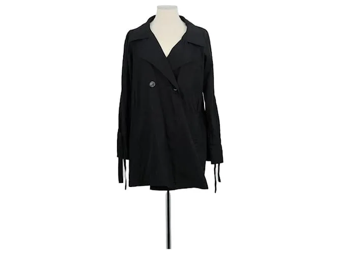 Gerard Darel Trench coat in cotone nero