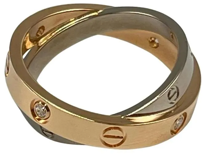 Anello Be Love di Cartier Rosa Bianco