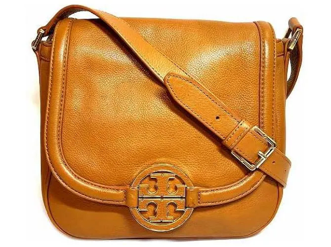 Borsa a Spalla Tory Burch Marrone