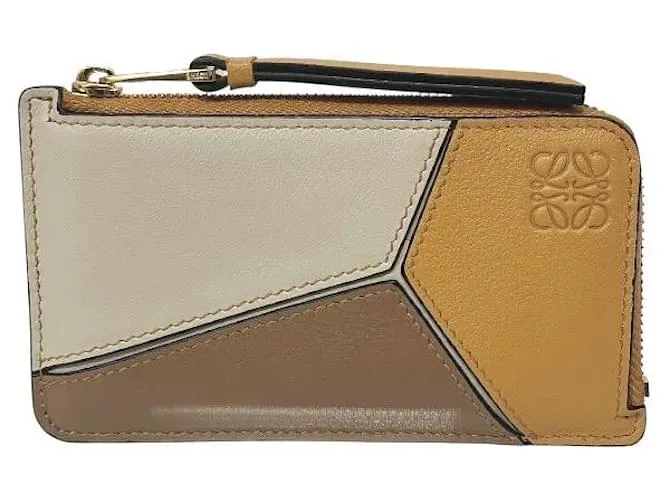 Portamonete Loewe Puzzle Anagram Nero