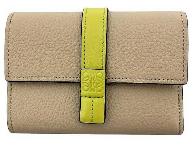 Portafoglio verticale Loewe portafoglio trifold Nero