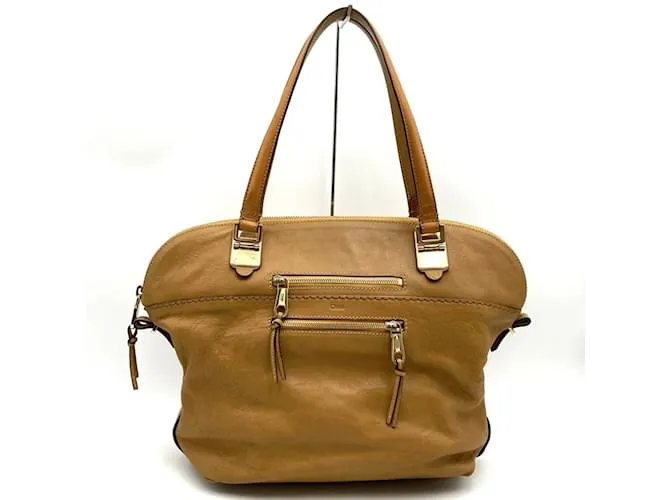 Borsa a Spalla Chloé Angie Marrone