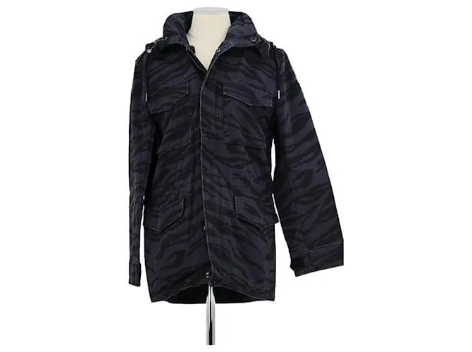 Zadig & Voltaire Giacca di cotone blu