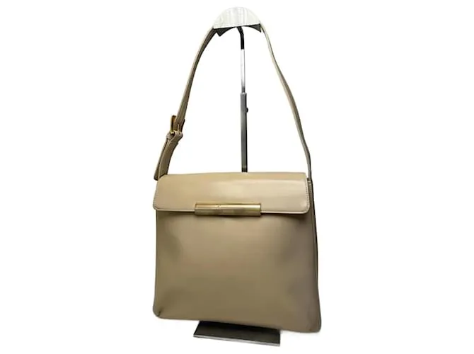 Borsa in pelle vintage Givenchy beige