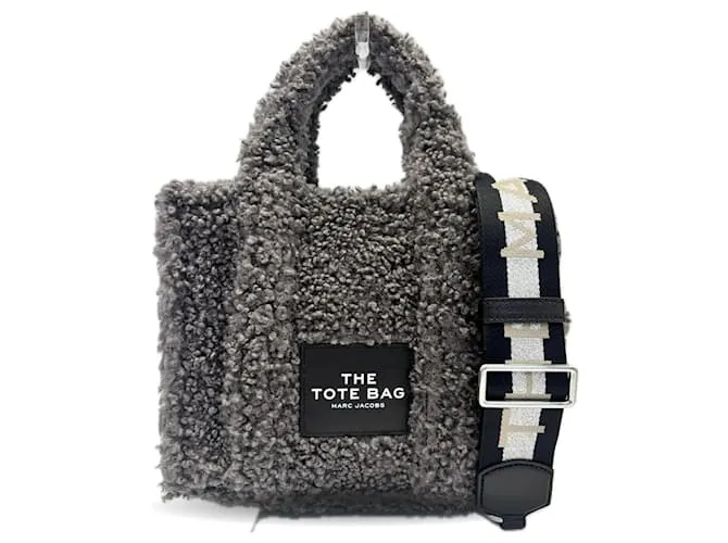 Borsa Tote SMALL THE Teddy di Marc Jacobs Marrone