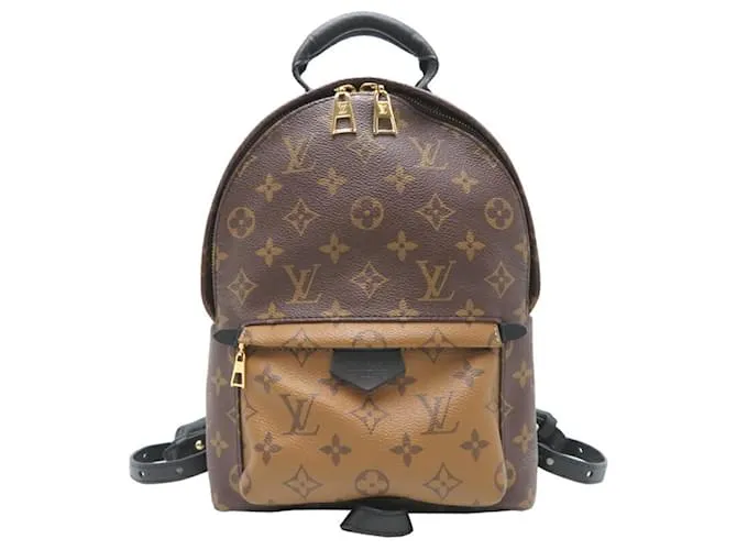 Zaino Palm Springs PM Louis Vuitton Marrone