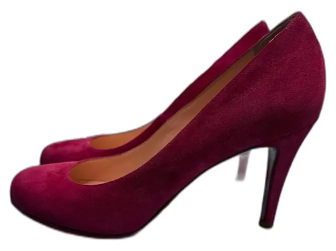 Christian Louboutin Simple Pump 80 Velour 37.5 Porpora