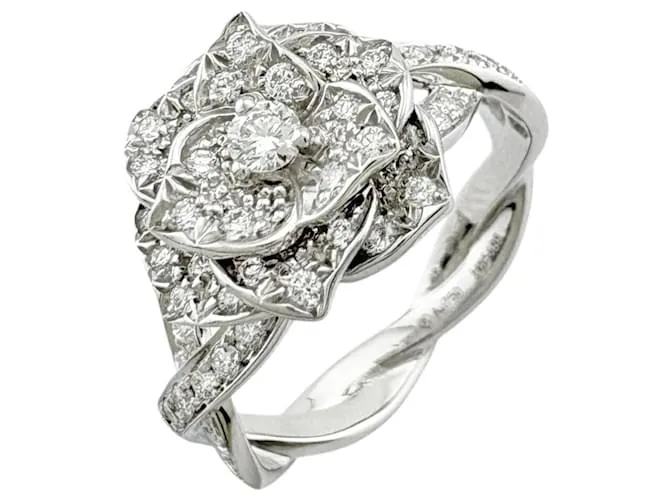 Anello a fascia in oro rosa Piaget Argento