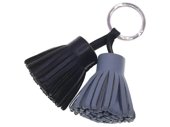 Ring Portachiavi Hermès Carmen Unodos Anjo Miro Marrone Nero