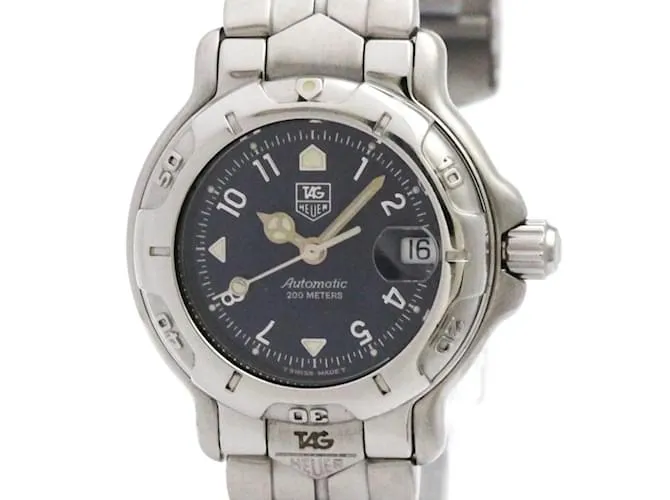 TAG HEUER 6000 Cronometro Acciaio Orologio Automatico da Donna WH2313