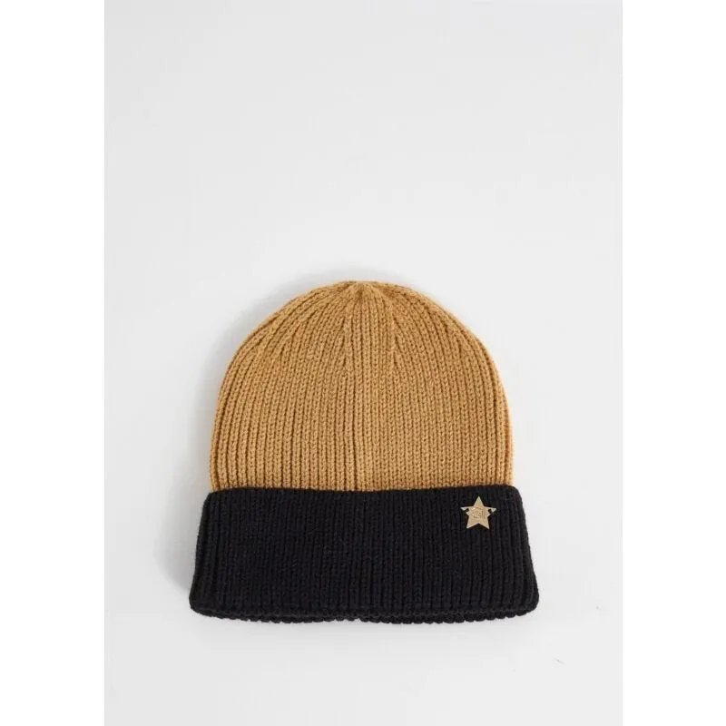 Berretto beanie in maglia a coste