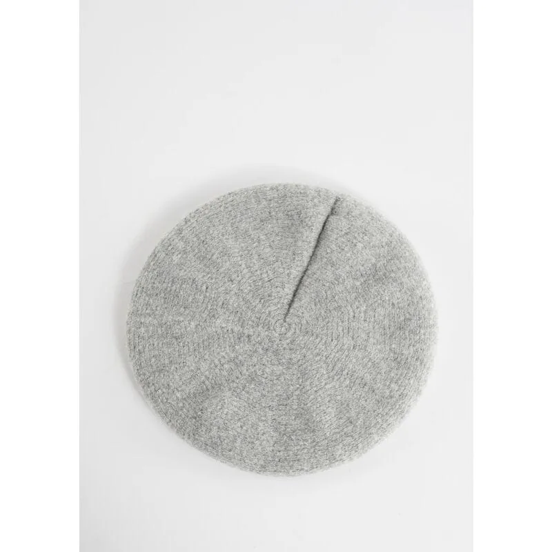 Basco grigio in misto angora