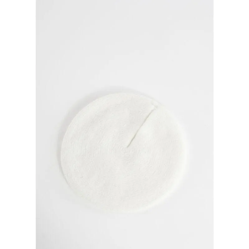 Basco bianco in misto angora